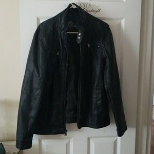 Leather jacket